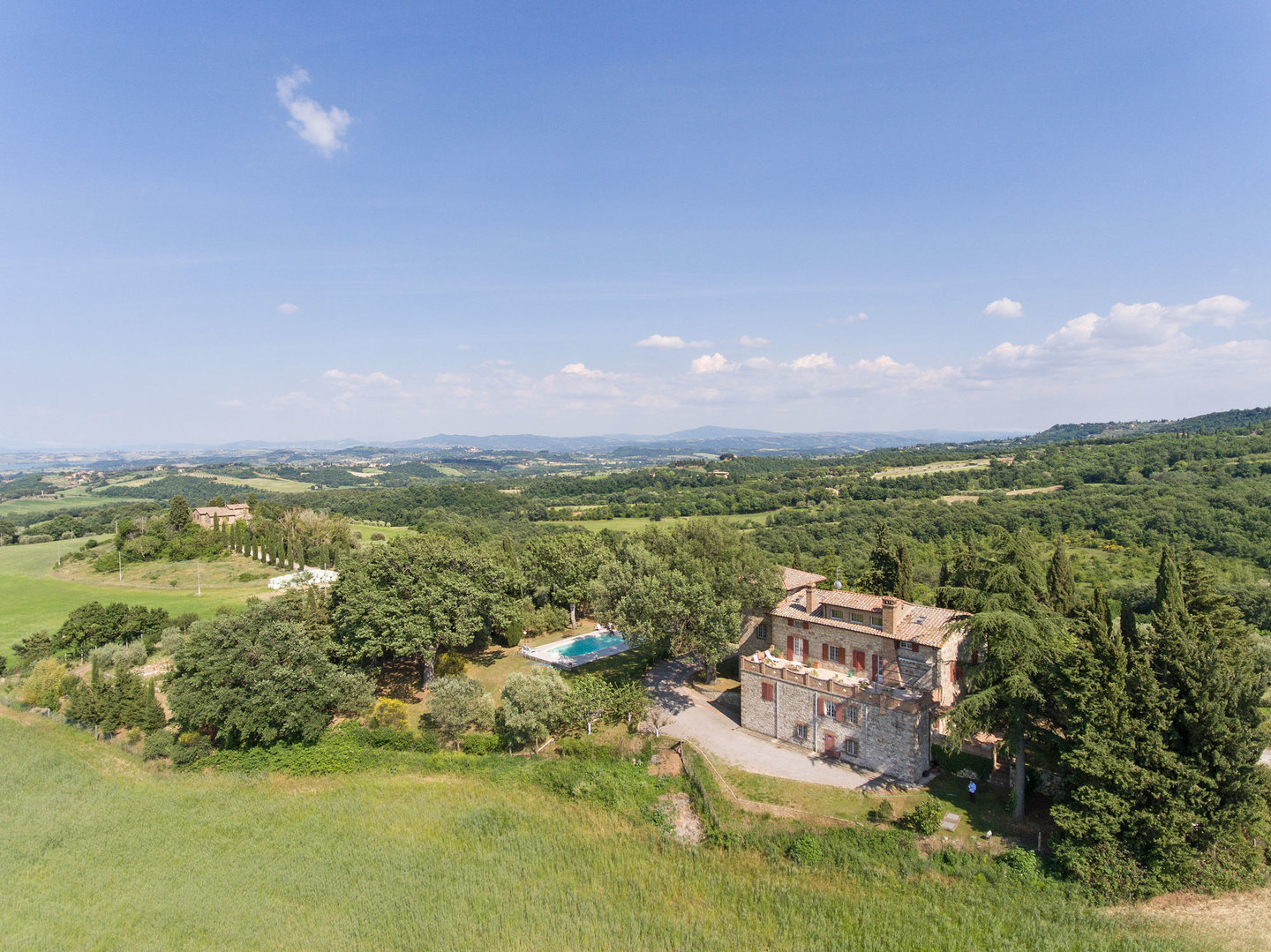 Sarteano-Villa, Sarteano, Toscana, Italy