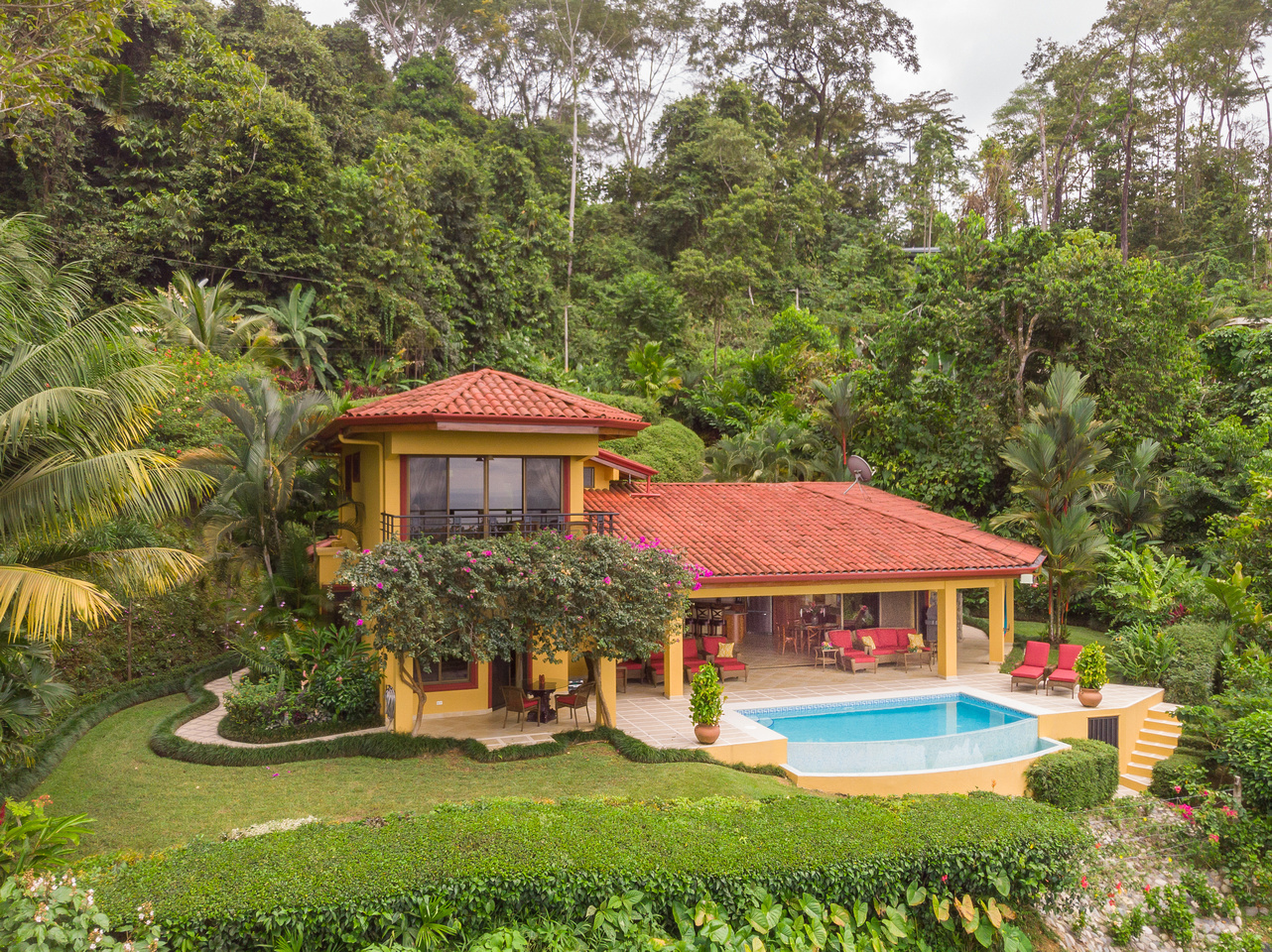 Villa De Sueños Overlooking The Whales Tail, Uvita, Dominical, Bahia ...