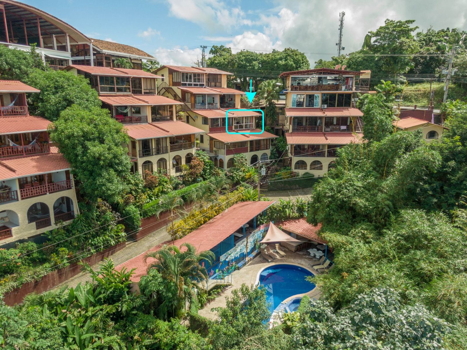 For Sale Cozy Condo With Ocean View In Manuel Antonio Villas El Parque