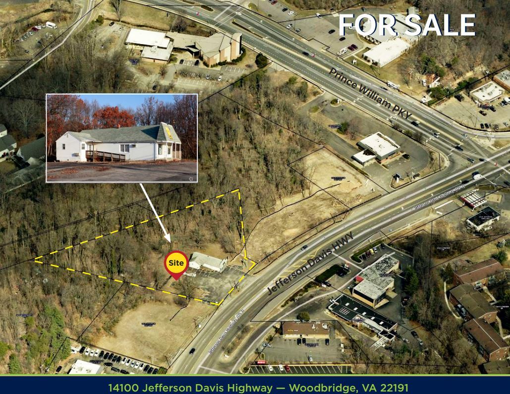 For Sale 14100 Jefferson Davis Hwy, Woodbridge, VA 22191 1,400,000